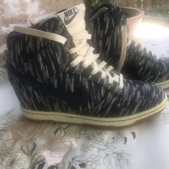 COPY - Nike Dunk sky Hi Hidden, wedge Sneakers - Picture 8 of 12